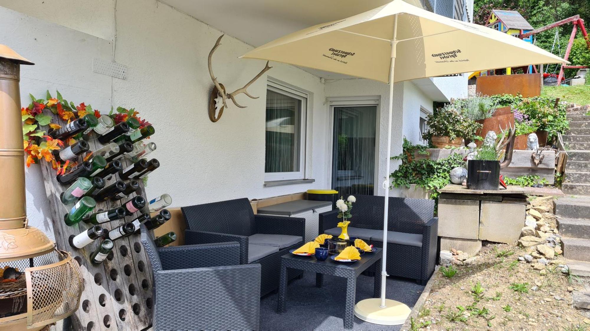 'Tor Zum Schwarzwald' Ferienwohnungen Mit Sauna Wildberg  Exterior foto